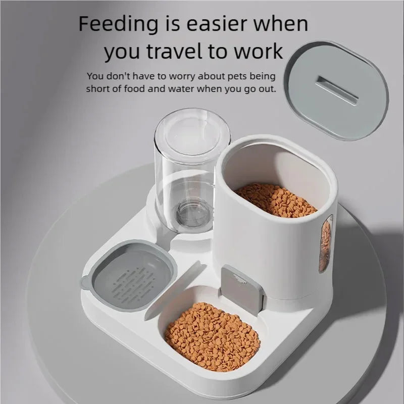 Pawé 2-in-1 Automatic Feeder & Water Station