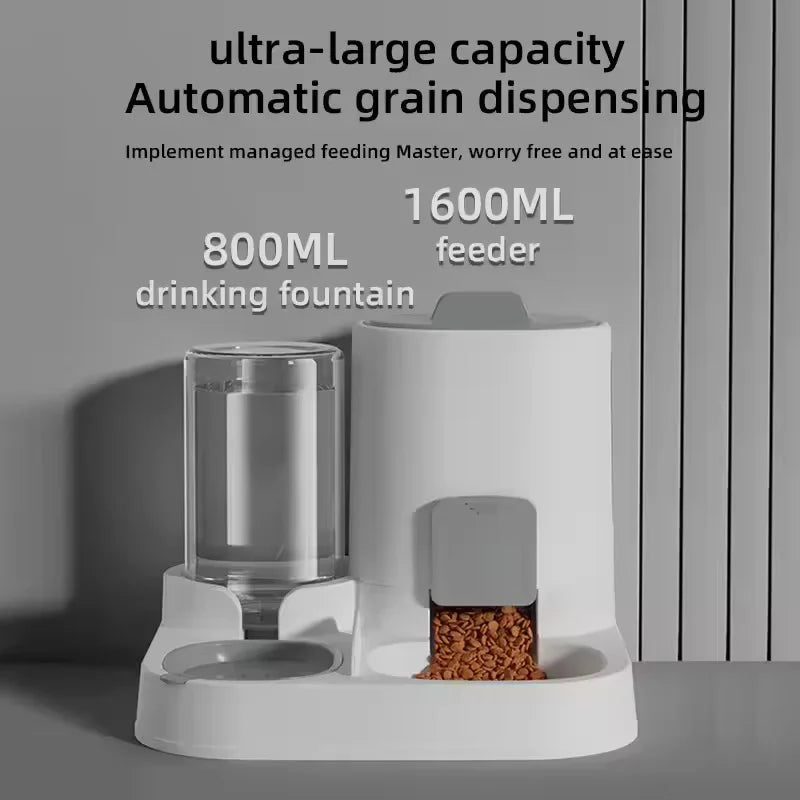 Pawé 2-in-1 Automatic Feeder & Water Station