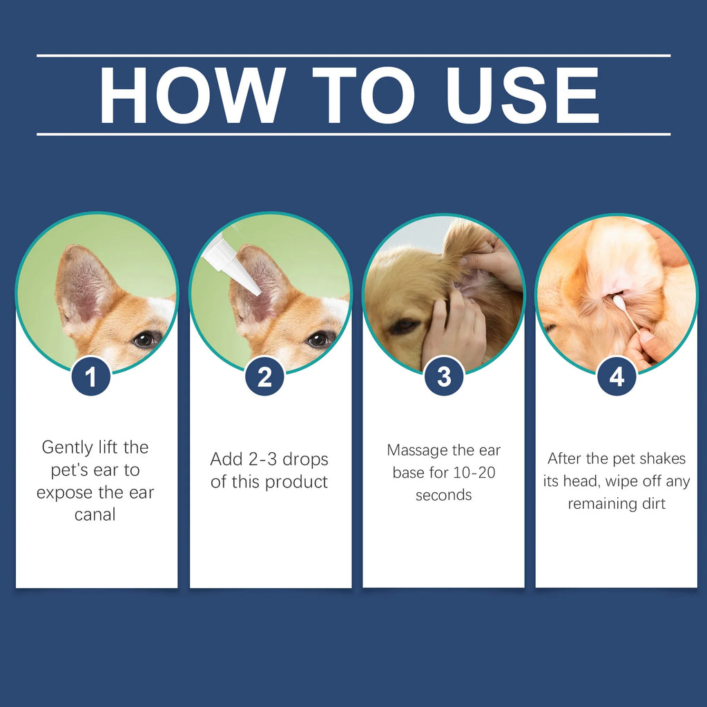 Ear Cleanser for Dogs & Cats — 100 ml