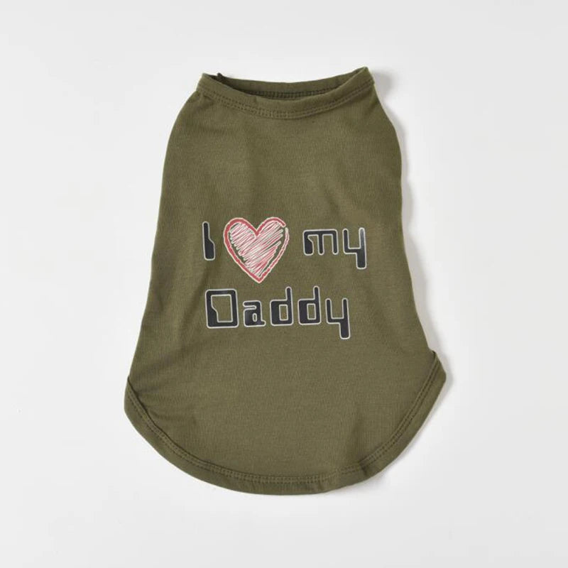 Dog Mom & Dad Puppy T-Shirt