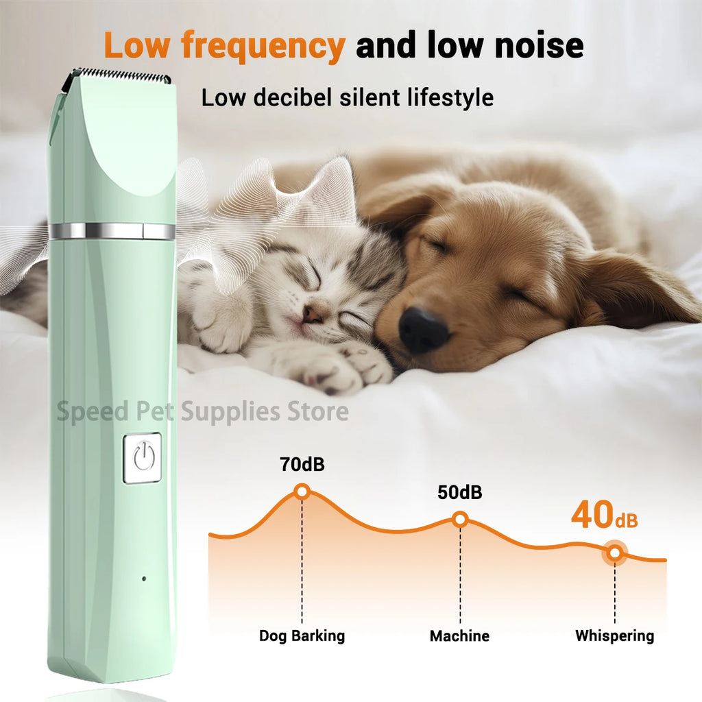 4-in-1 Cordless Pet Grooming Kit