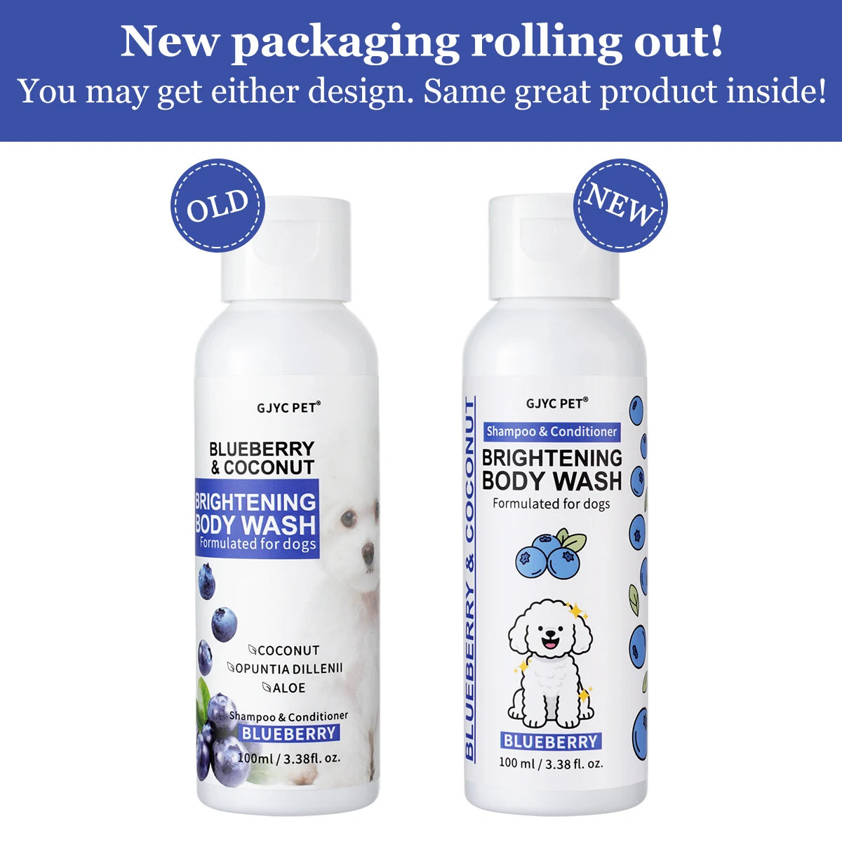 Brightening Blueberry Dog Shampoo