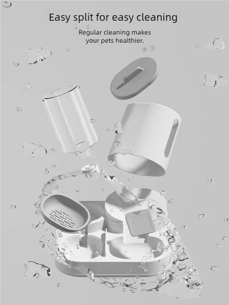 Pawé 2-in-1 Automatic Feeder & Water Station