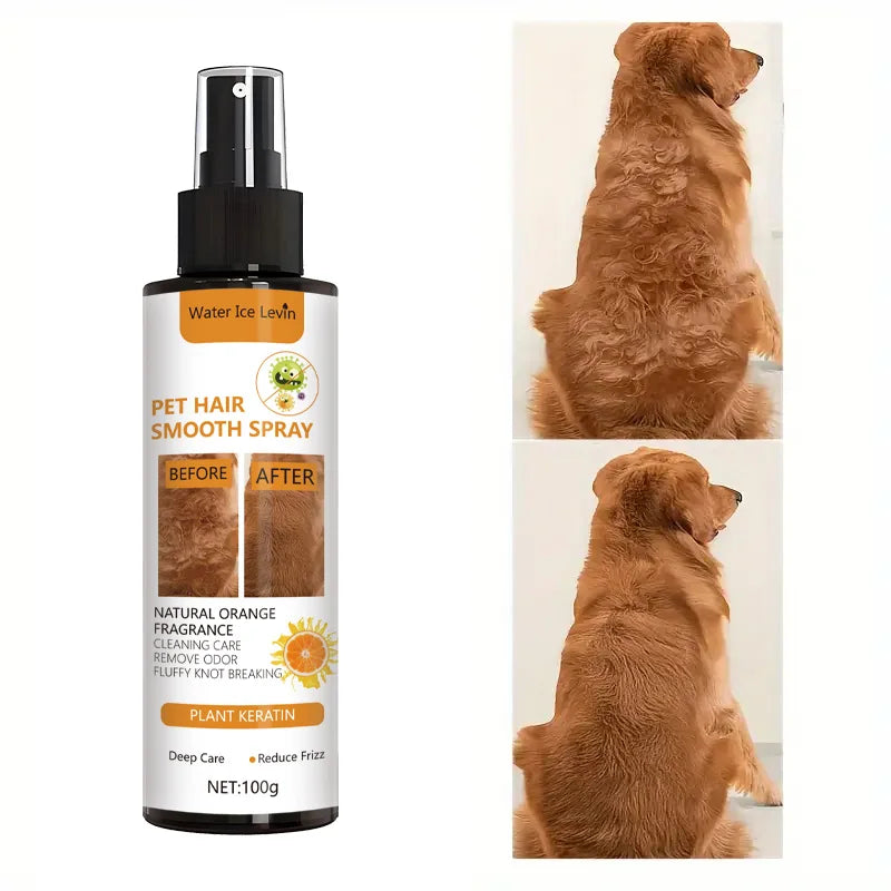 Coat Smoothing Spray for Dogs & Cats