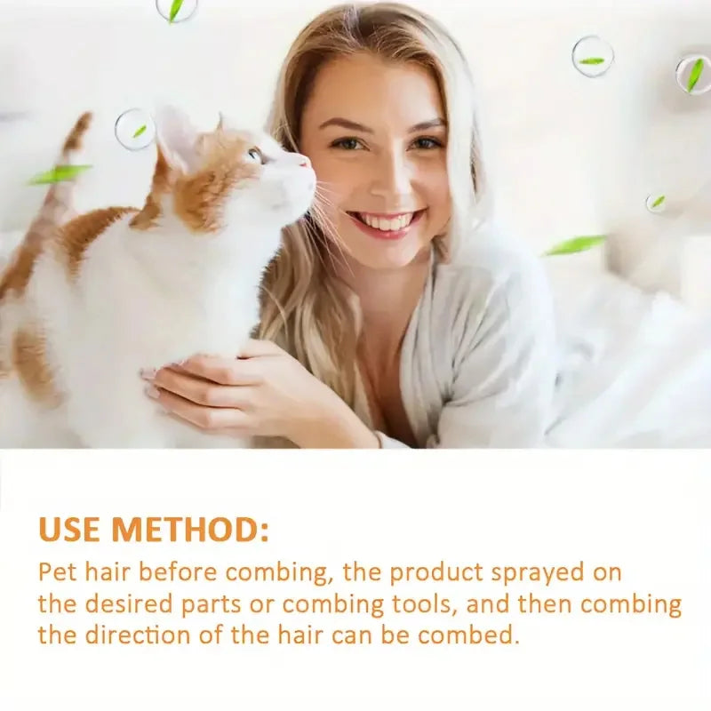 Coat Smoothing Spray for Dogs & Cats
