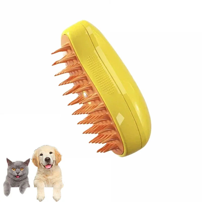 3-in-1 Steam Grooming Brush