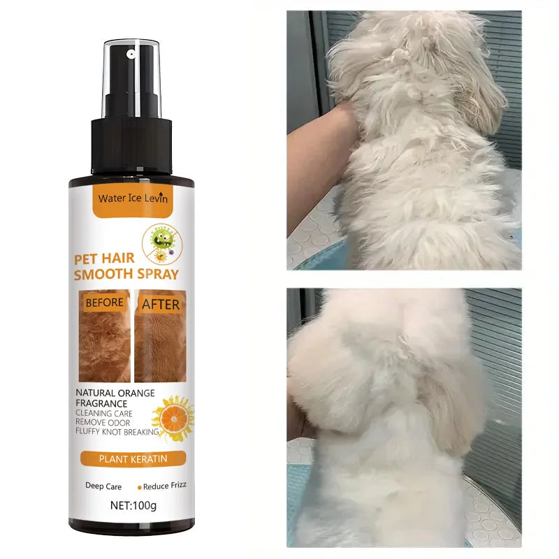 Coat Smoothing Spray for Dogs & Cats