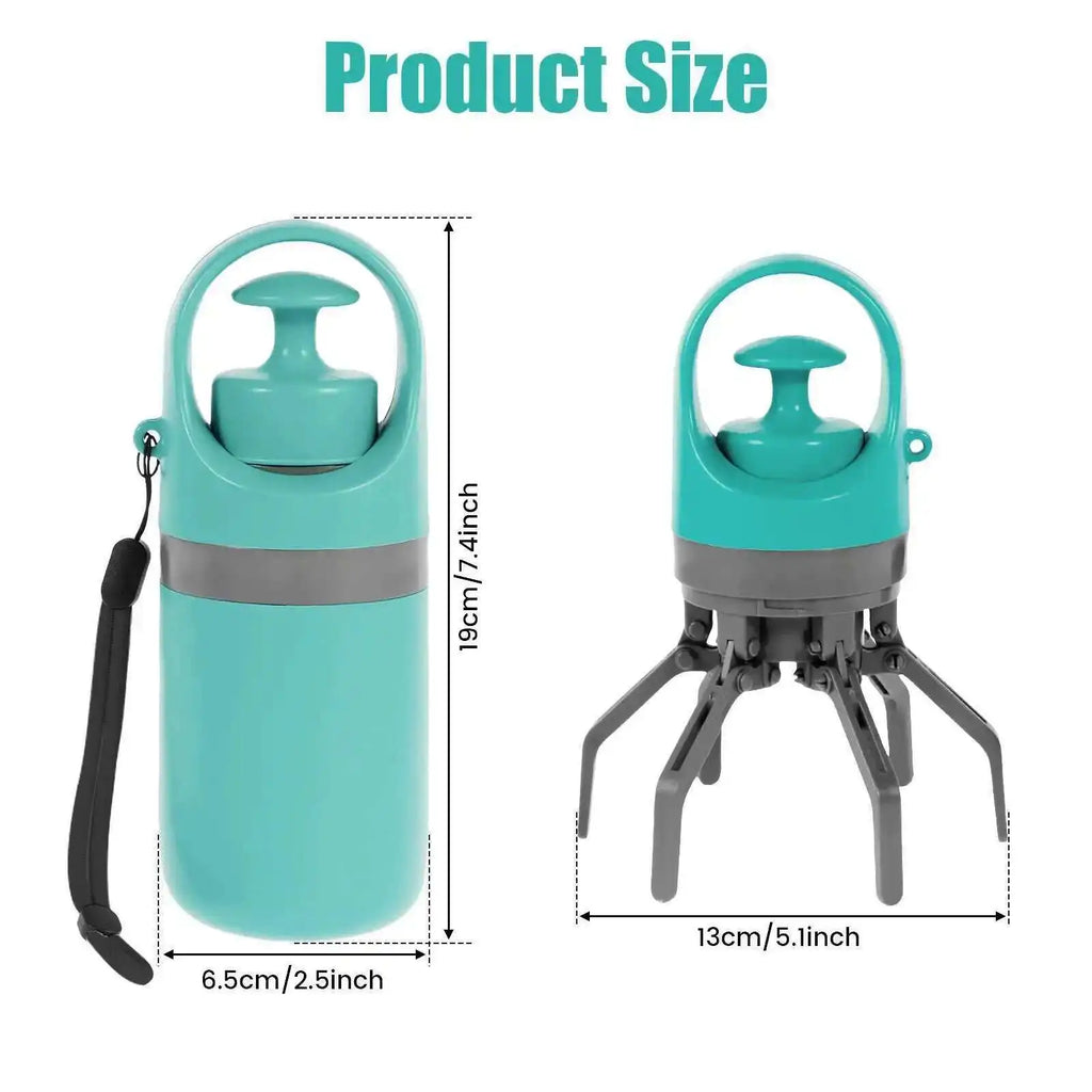 No-Touch Dog Poop Scooper with Bag Dispenser