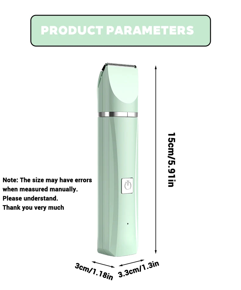 4-in-1 Cordless Pet Grooming Kit