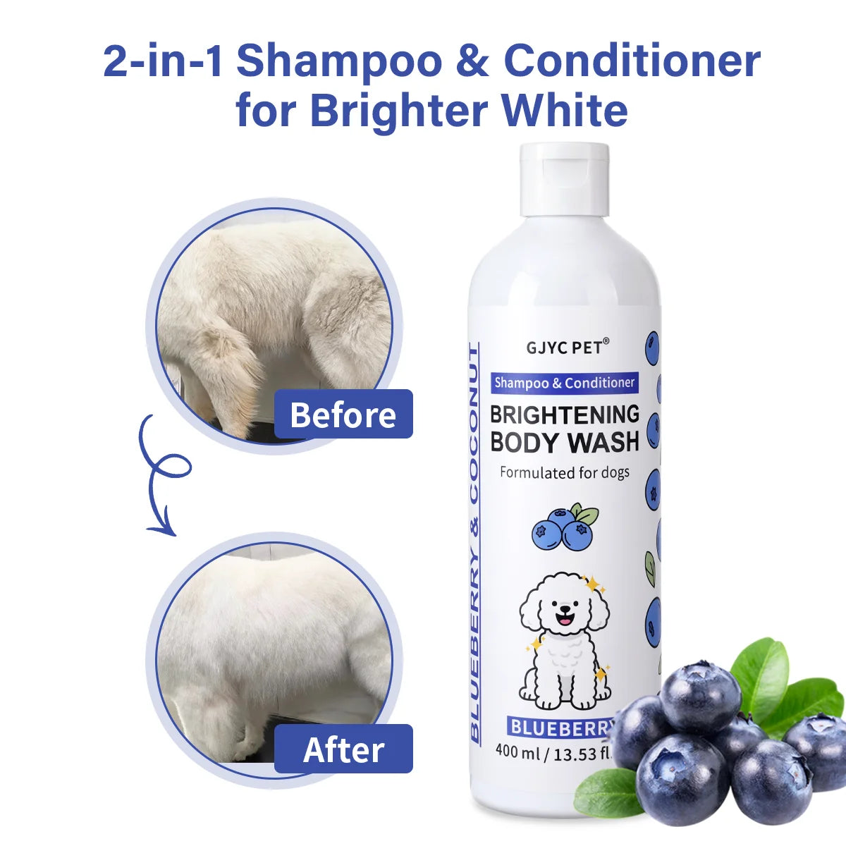 Brightening Blueberry Dog Shampoo