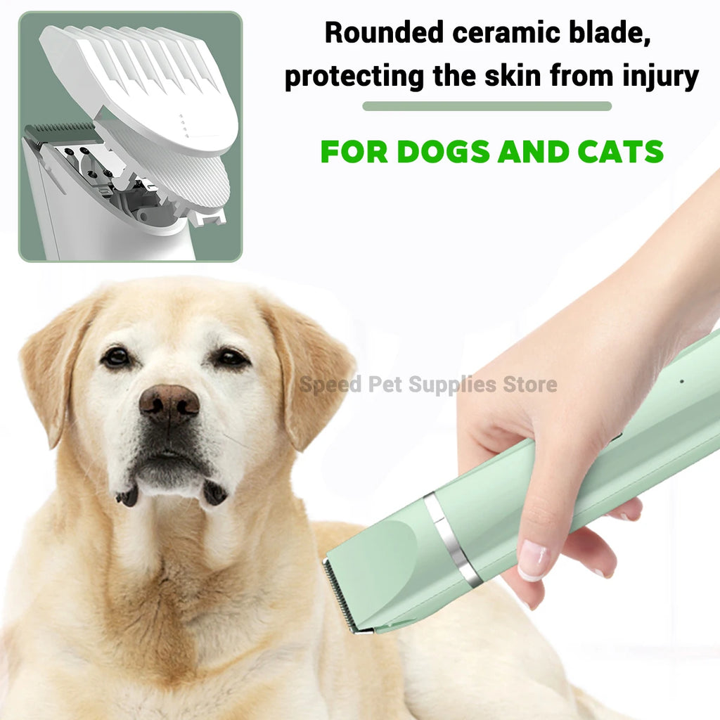 4-in-1 Cordless Pet Grooming Kit