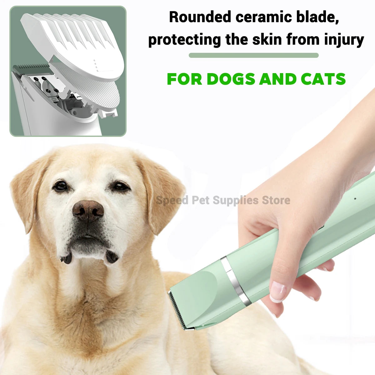 4-in-1 Cordless Pet Grooming Kit