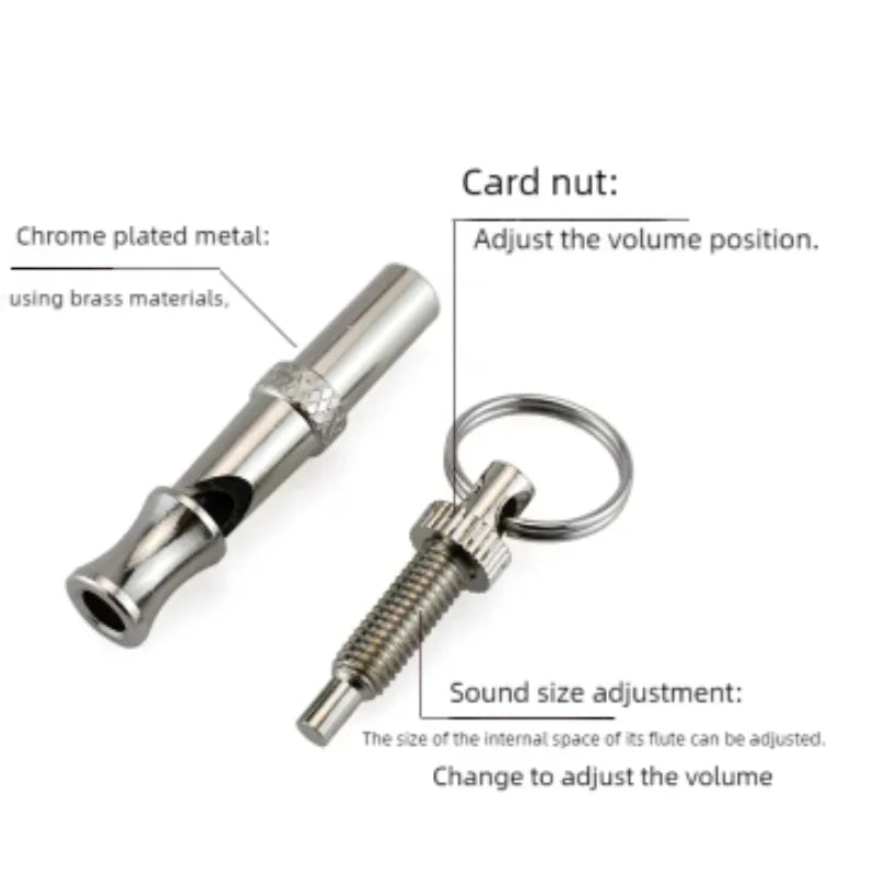 Adjustable Silent Dog Training Whistle