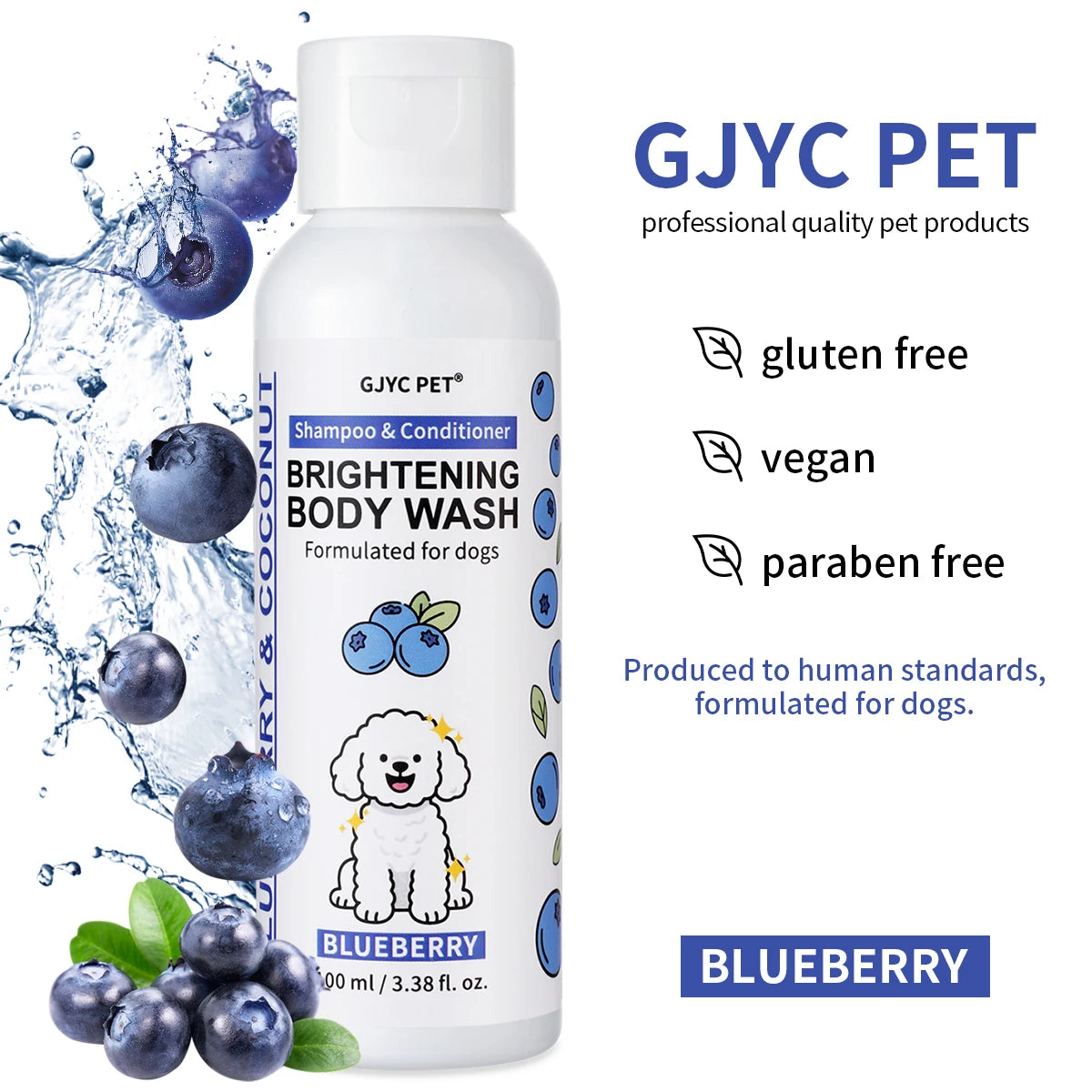 Brightening Blueberry Dog Shampoo
