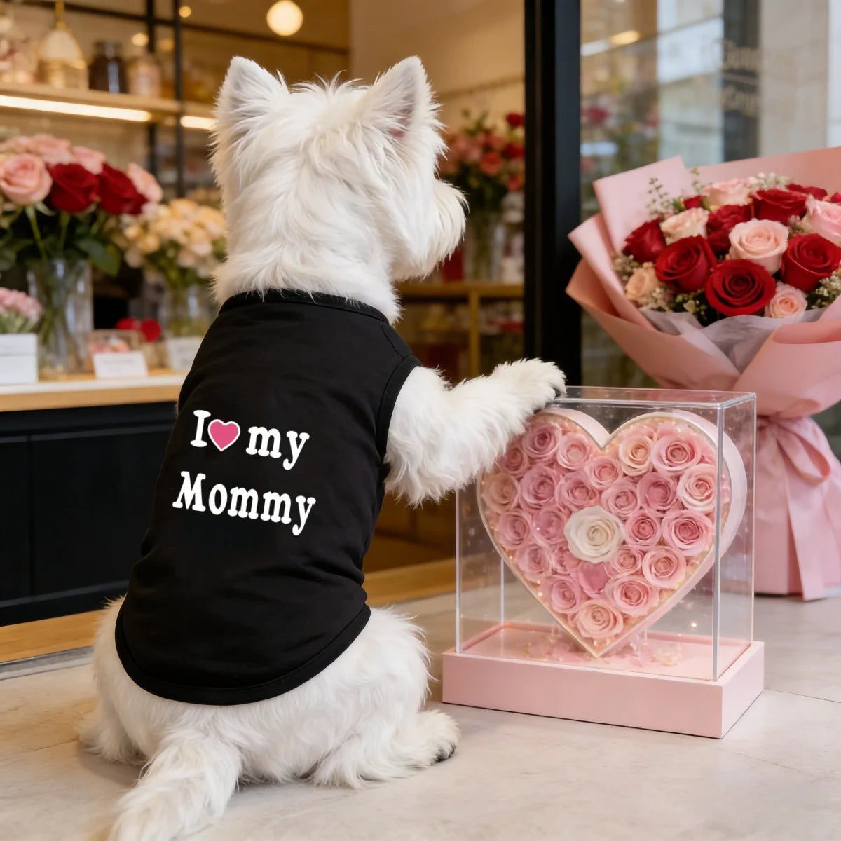 I Love Mom & Dad Pet Vest
