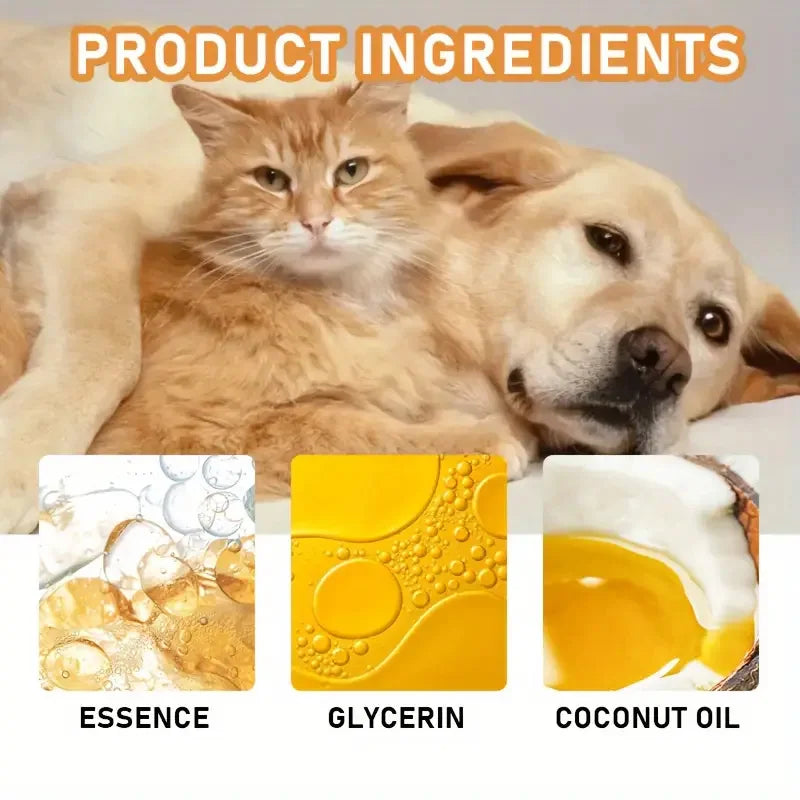 Coat Smoothing Spray for Dogs & Cats
