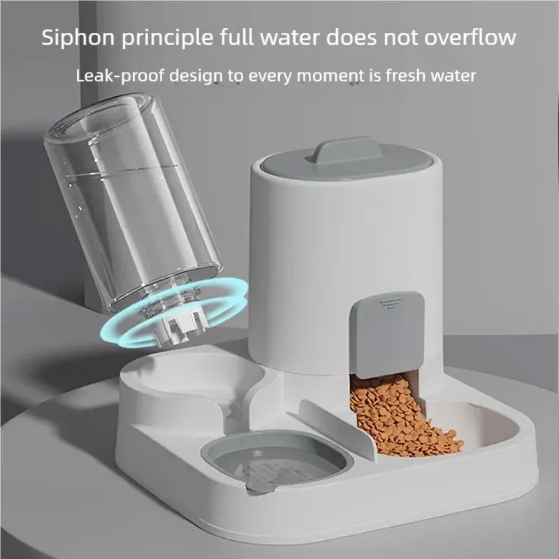 Pawé 2-in-1 Automatic Feeder & Water Station