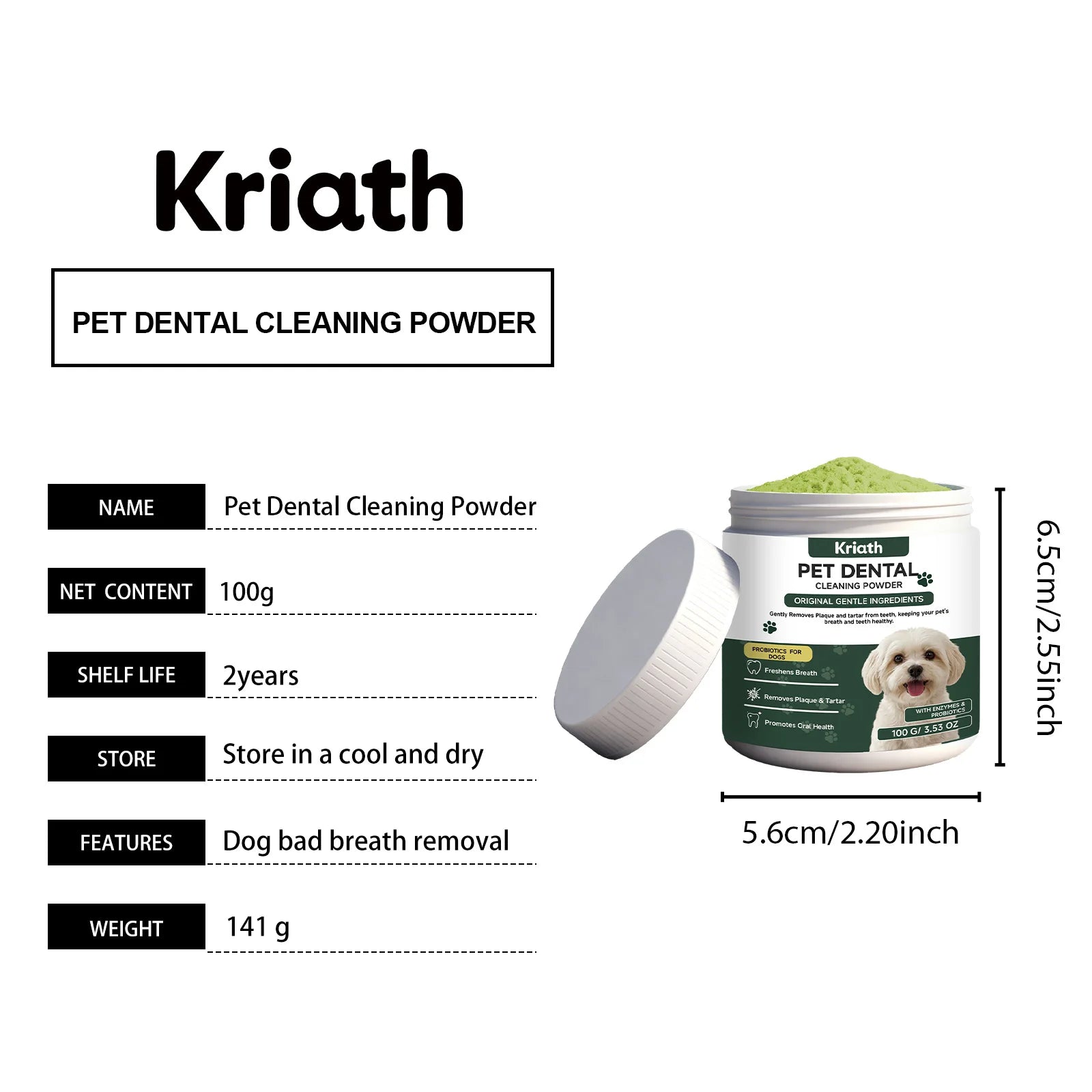 Enzyme Dental Powder — 100 g