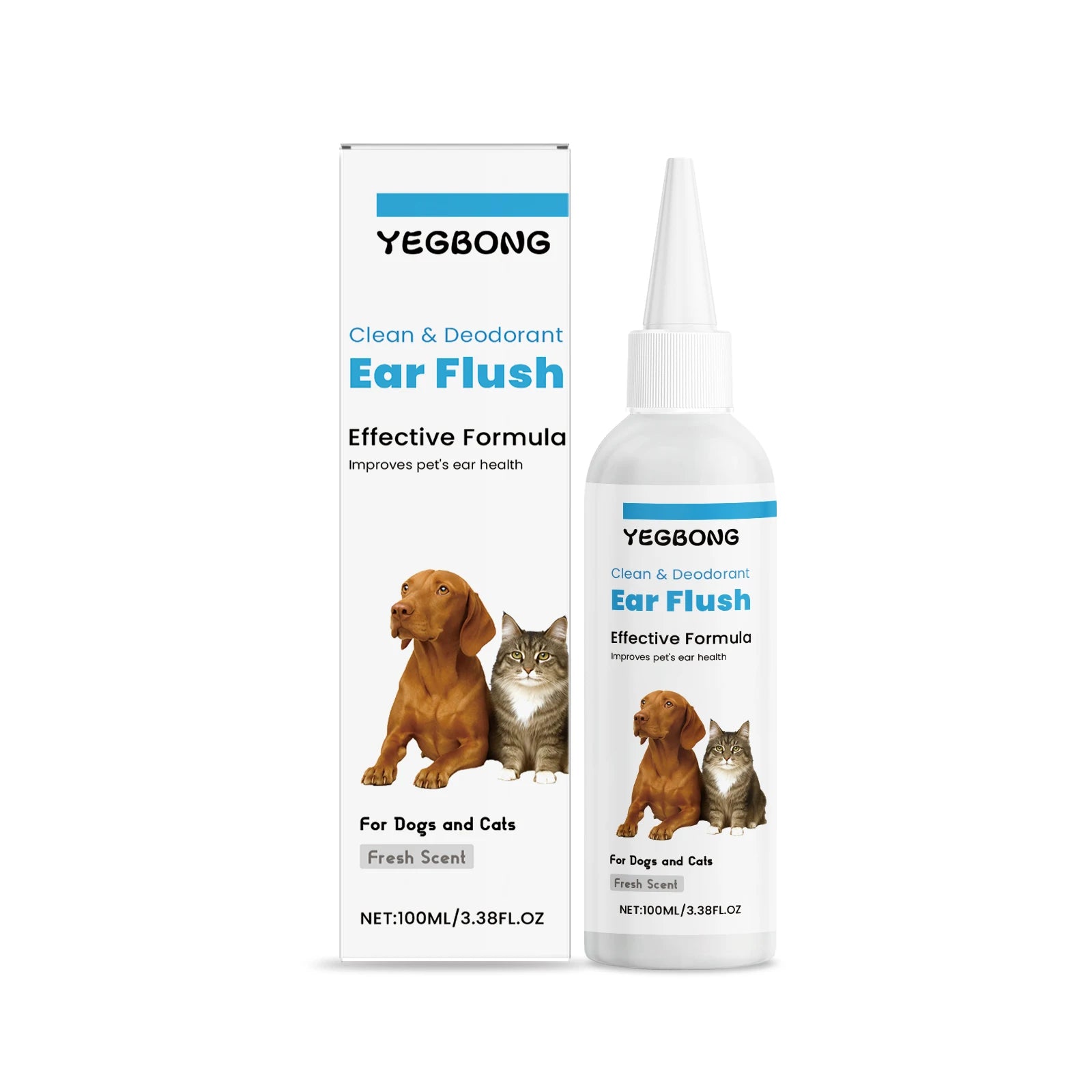 Ear Cleanser for Dogs & Cats — 100 ml